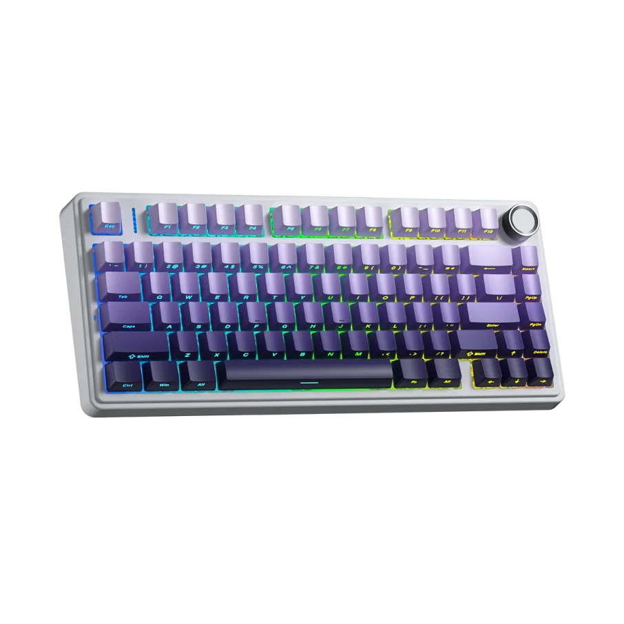 TECLADO MECANICO AULA F75 RGB DONGLE 2.4 BT US (SW-STAR VECTOR)2