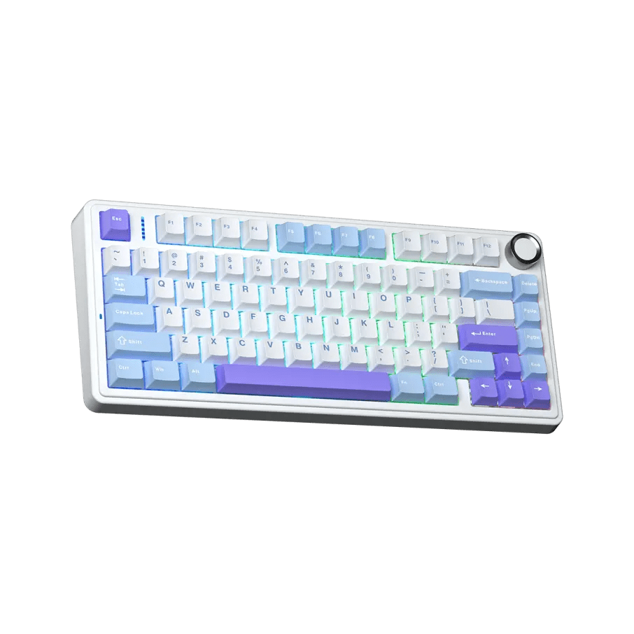 TECLADO MECANICO AULA F75 RGB DONGLE 2.4 BT US (SW-STAR VECTOR)8