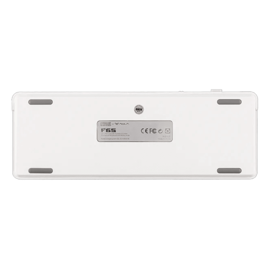 TECLADO MECANICO AULA F65 RGB DONGLE 2.4 BT US (SW-REAPER) WHITE/BLUE/DARK PURPLE5