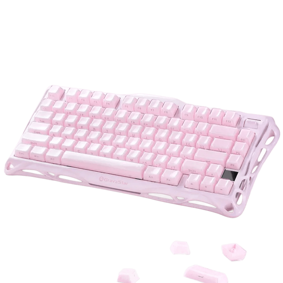 TECLADO MECANICO GRAVASTAR MERCURY K1 RGB DONGLE 2.5 BT US16