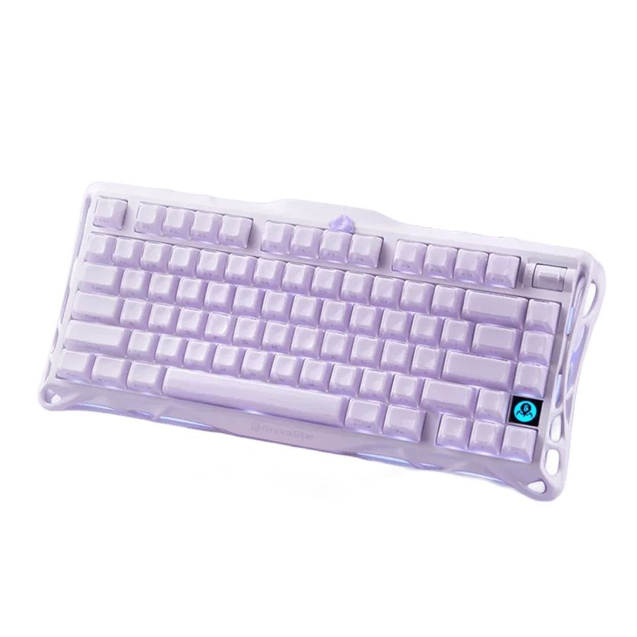 TECLADO MAGNETICO GRAVASTAR MERCURY V75 HE ALAMBRICO (SW-HF MAGNETIC) LAVENDER PURPLE2