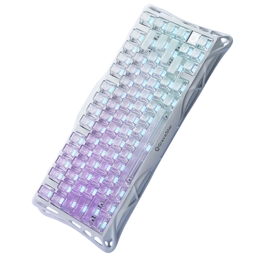 TECLADO MECANICO GRAVASTAR MERCURY K1 LITE Inalambico Ingles6
