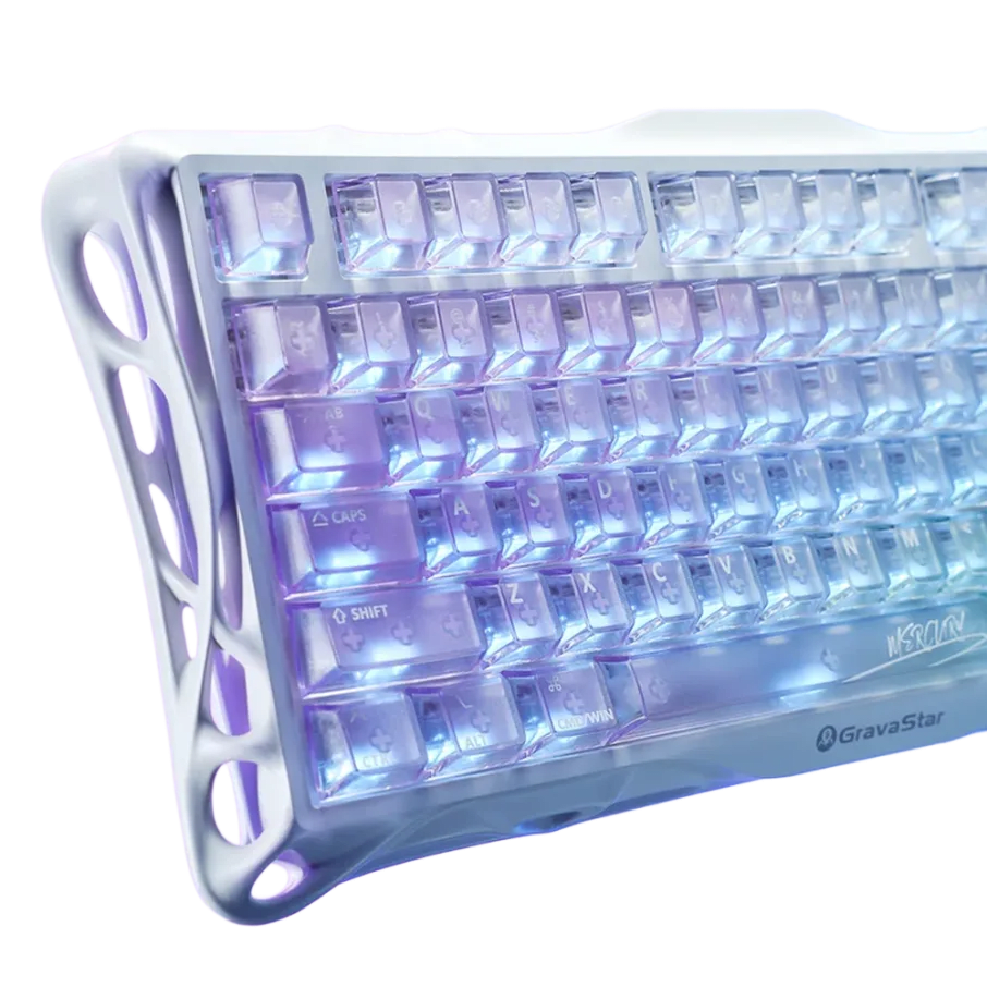 TECLADO MECANICO GRAVASTAR MERCURY K1 LITE Inalambico Ingles11