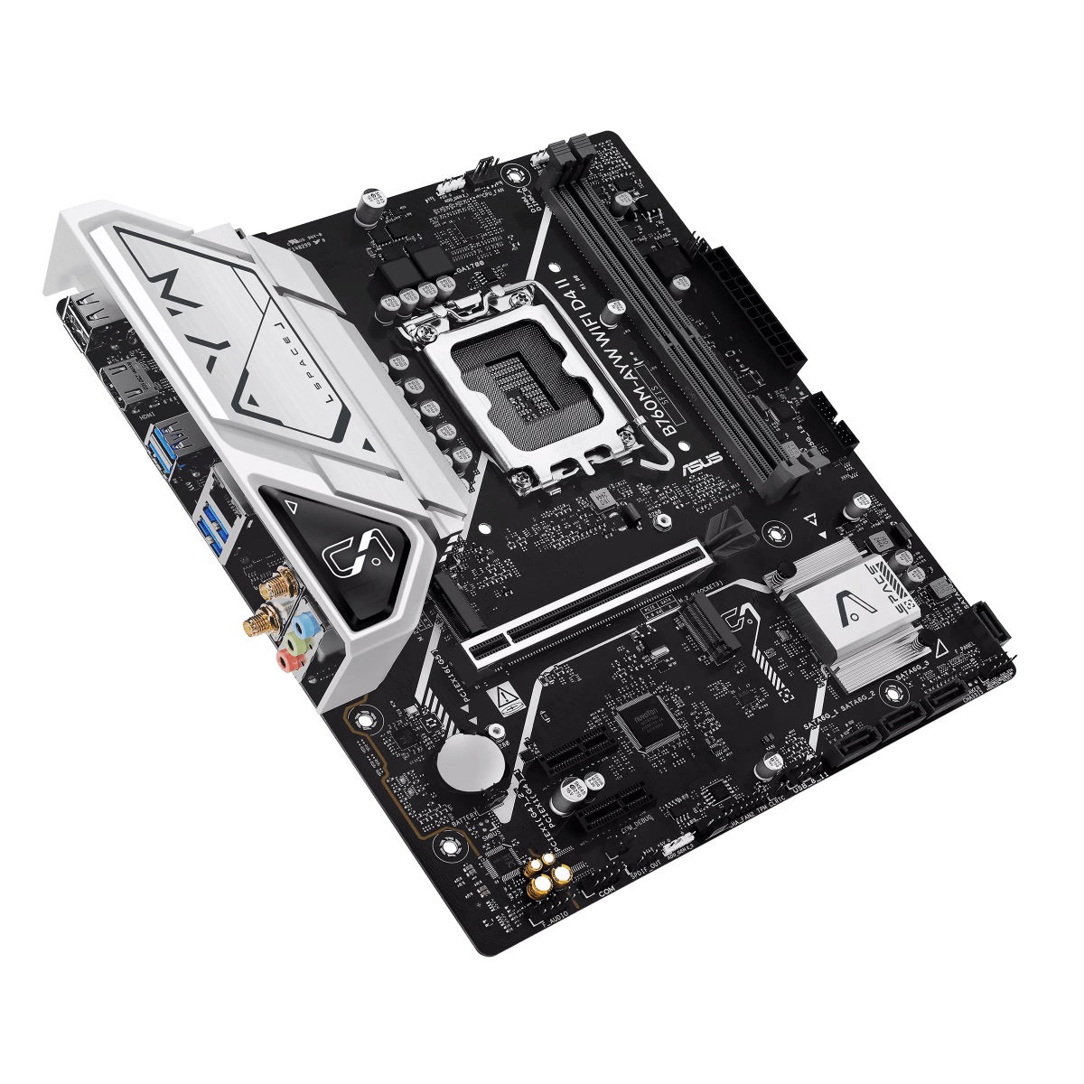 PLACA MADRE ASUS B760M-AYW WIFI D4 MATX LGA1700 DDR46
