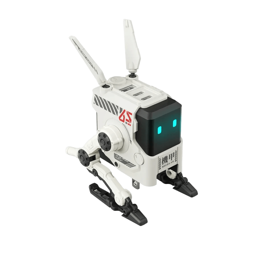 CARGADOR PORTATIL GRAVASTAR ALPHA65 65W USB C ROBOT FAST GAN CHARGER 8