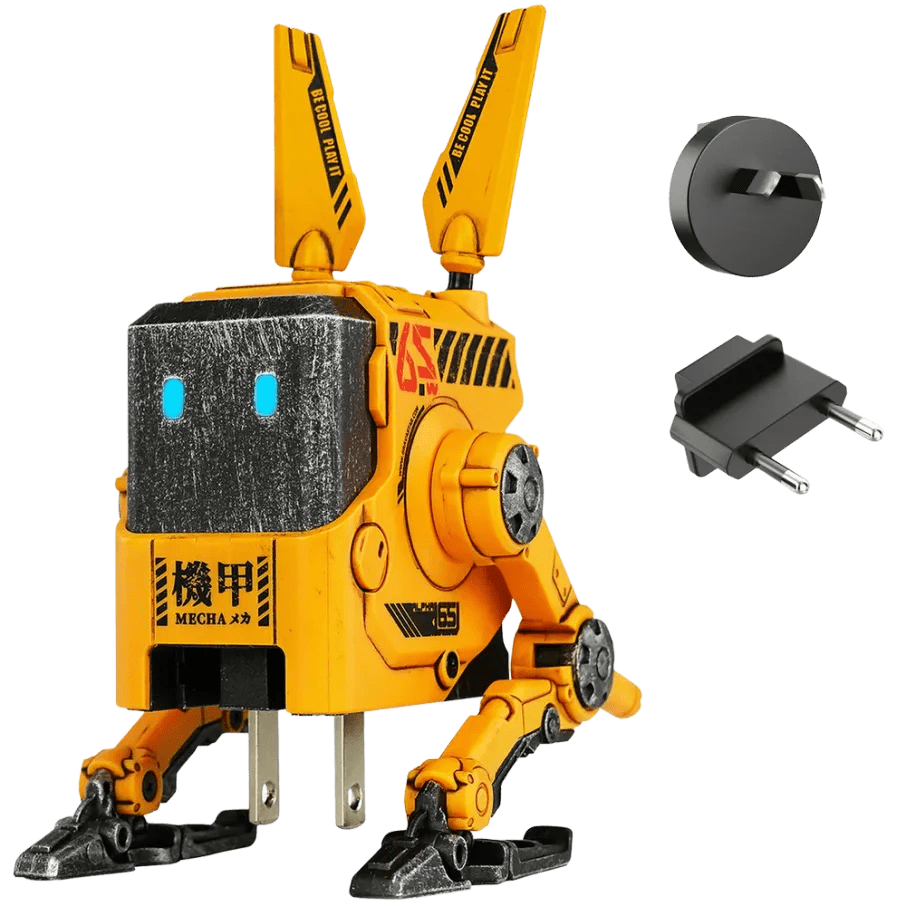 CARGADOR PORTATIL GRAVASTAR ALPHA65 65W USB C ROBOT FAST GAN CHARGER10