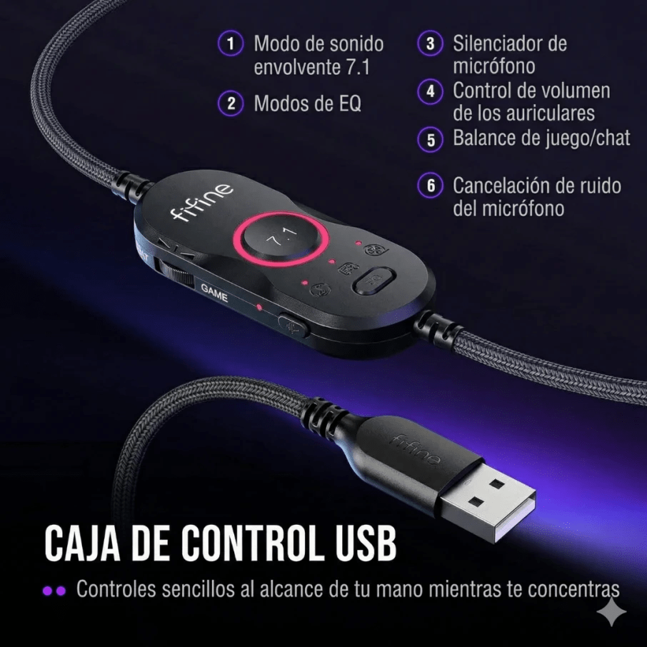 AURICULARES FIFINE H13 BLACK3