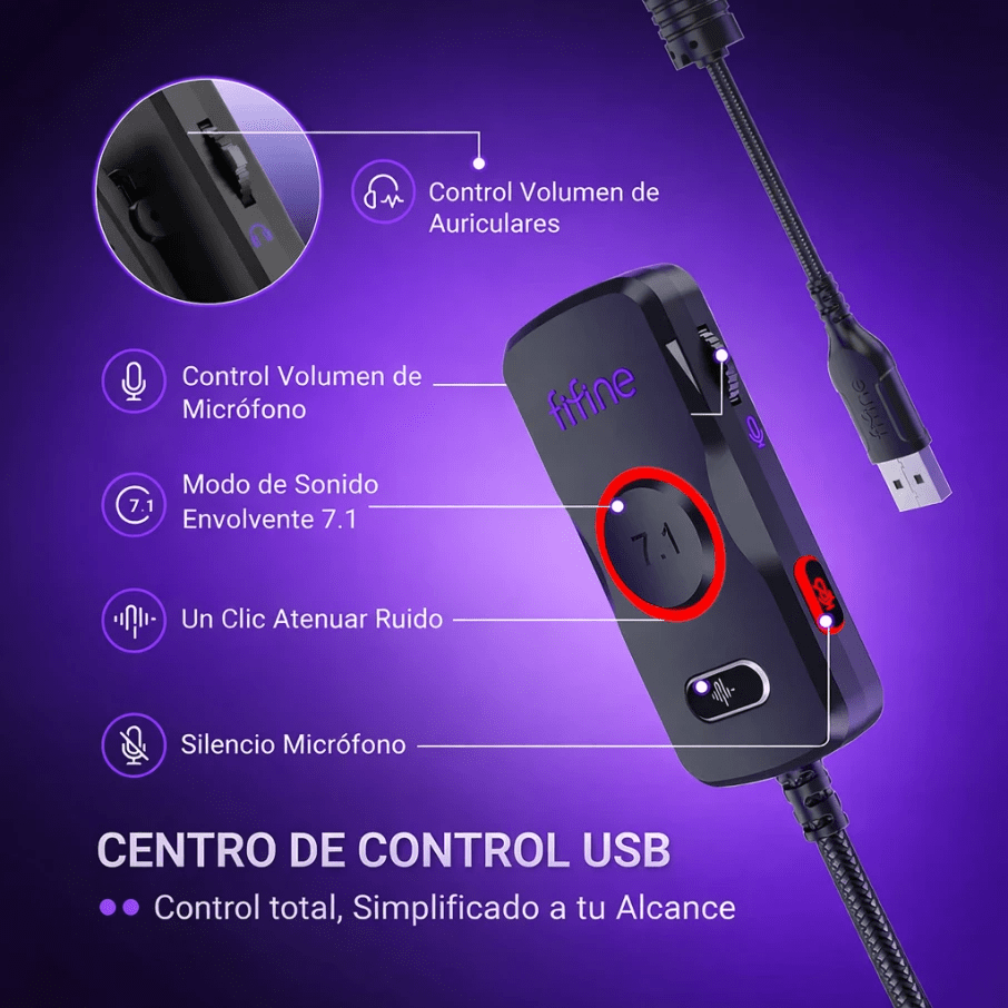 AURICULARES FIFINE H18V BLACK4