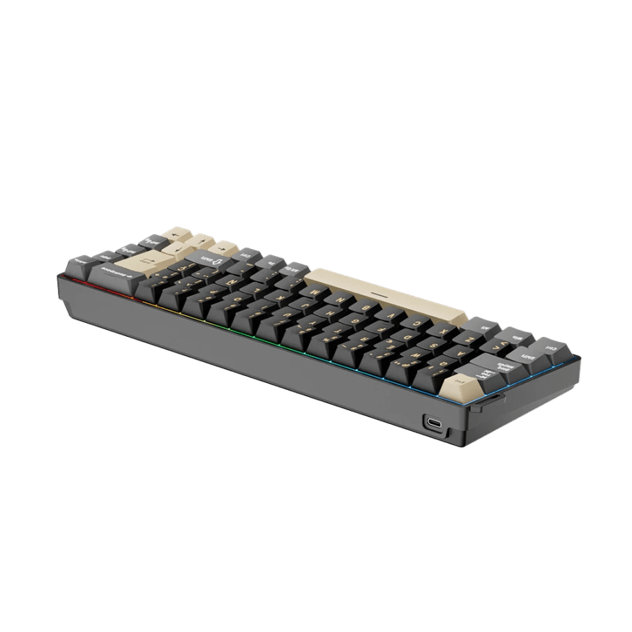 TECLADO MAGNETICO ROYAL KLUDGE RK68 HE ALAMBRICO RGB 68% SP (SW-MINT MAGNETIC) PHANTOM4