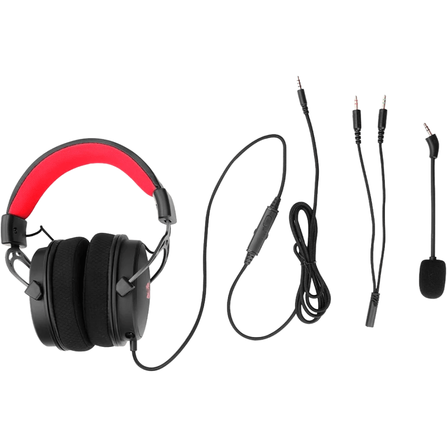 AURICULARES REDRAGON CRAGBLADE H541 ALAMBRICO 3.5MM NEGRO5