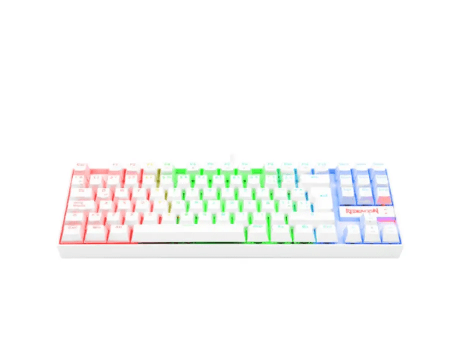 TECLADO MECANICO REDRAGON KUMARA RGB K552W (SW-ROJO) BLANCO2
