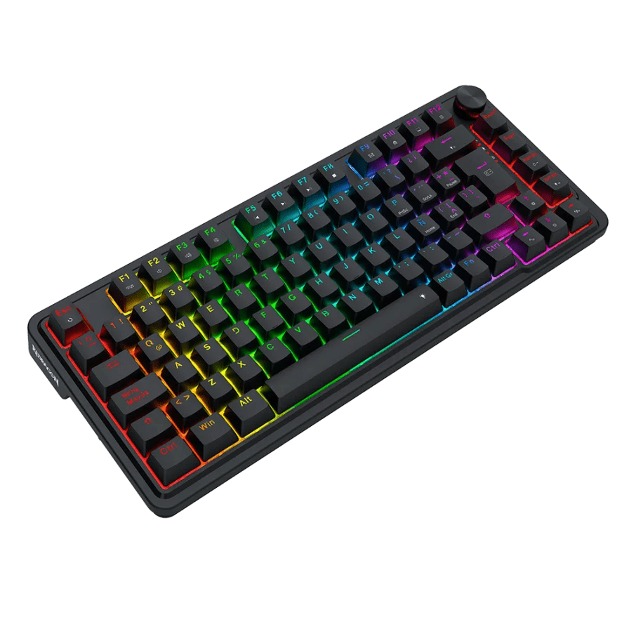 TECLADO MECANICO REDRAGON UCAL PRO K673 RGB DONGLE 2.4 BT SP (SW-ROJO)3