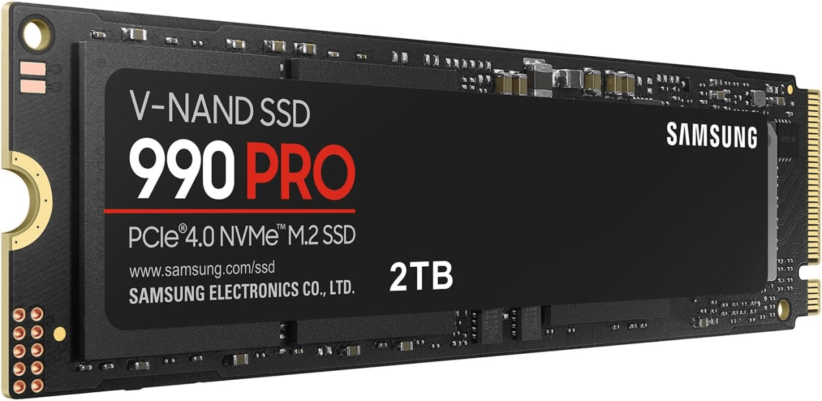 SSD M.2 SAMSUNG 990 PRO 2TB PCIE GEN 4.0x4 NVME4