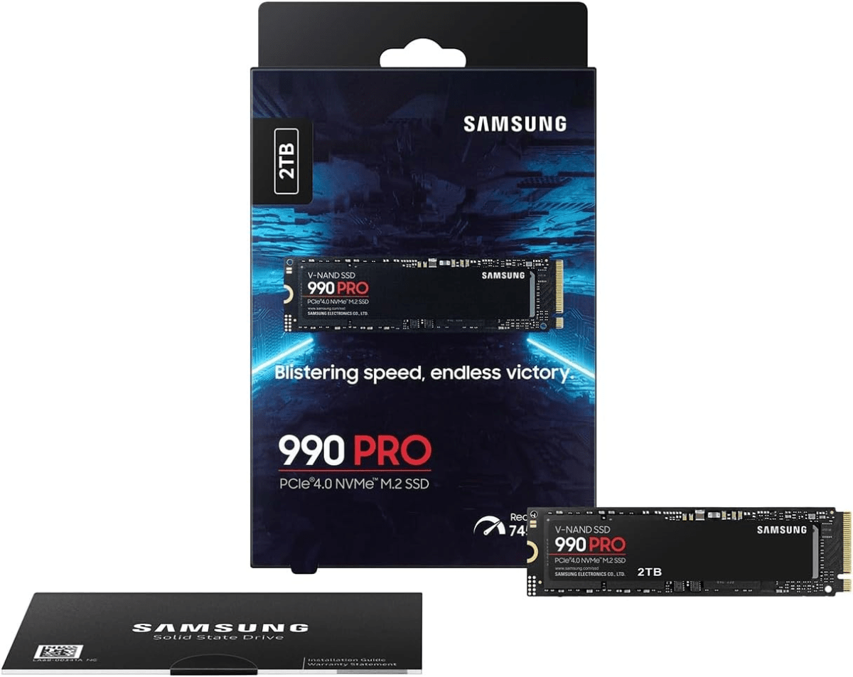 SSD M.2 SAMSUNG 990 PRO 2TB PCIE GEN 4.0x4 NVME 0