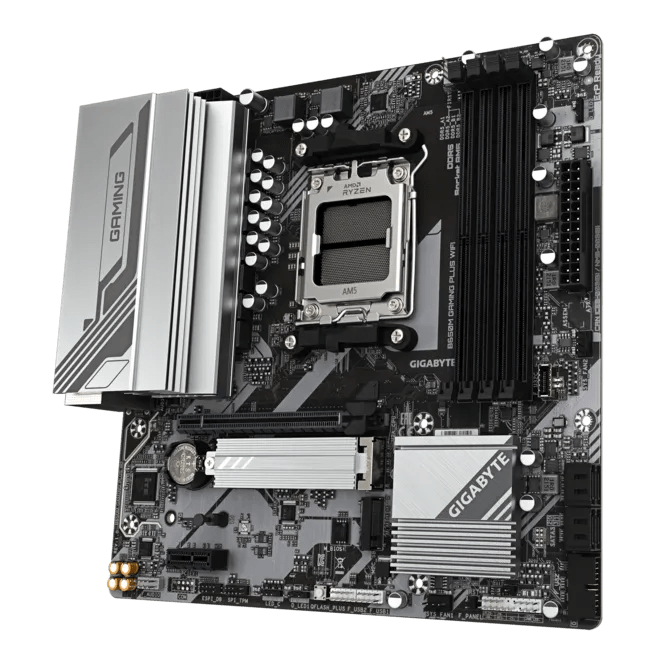 PLACA MADRE GIGABYTE B650M GAMING PLUS WIFI MATX AM5 DDR54