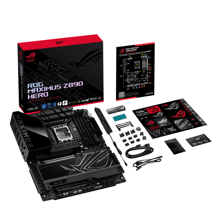 PLACA MADRE ASUS ROG MAXIMUS Z890 HERO WIFI ATX LGA1851 DDR59