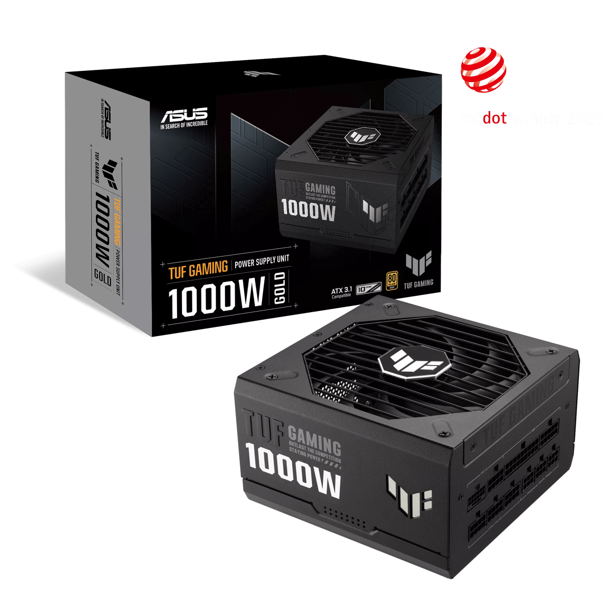 FUENTE DE PODER ASUS TUF GAMING 1000G 1000W 80 PLUS GOLD FULL MODULAR 0