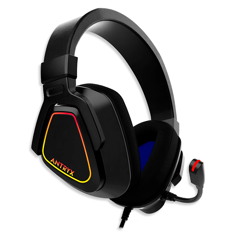 AURICULARES ANTRYX GH-850 RGB 7.1 VIRTUAL SURROUND USB3