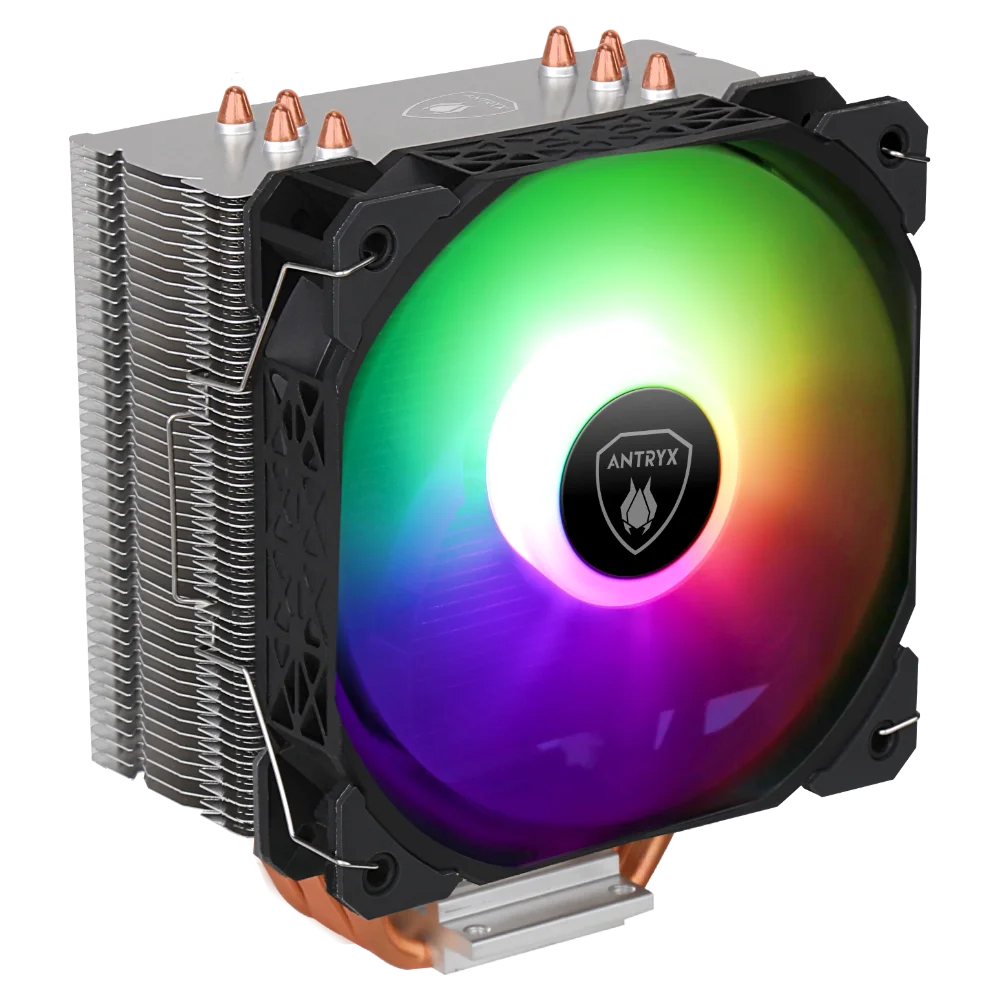 REFRIGERACION POR AIRE ANTRYX MIRAGE 410 ARGB LGA1700 AM5 BLACK 0