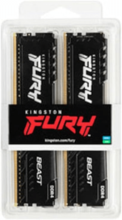 MEMORIA RAM KINGSTON FURY BEAST 32GB(2x16GB) 3200MHZ DDR4 0