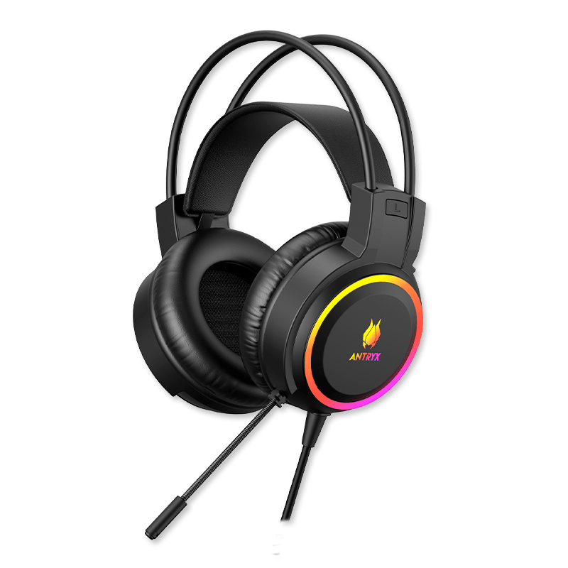 COMBO ANTRYX 3 EN 1 GC-3100 X3 TECLADO FS (SW-ROJO) + MOUSE 7.2DPI + AURICULARES 3.5MM BLCK5