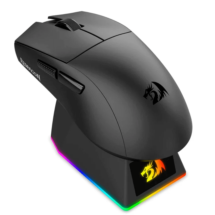 MOUSE REDRAGON K1NG M999 ULTRA DONGLE BT 45KDPI + DOCK BLACK 0