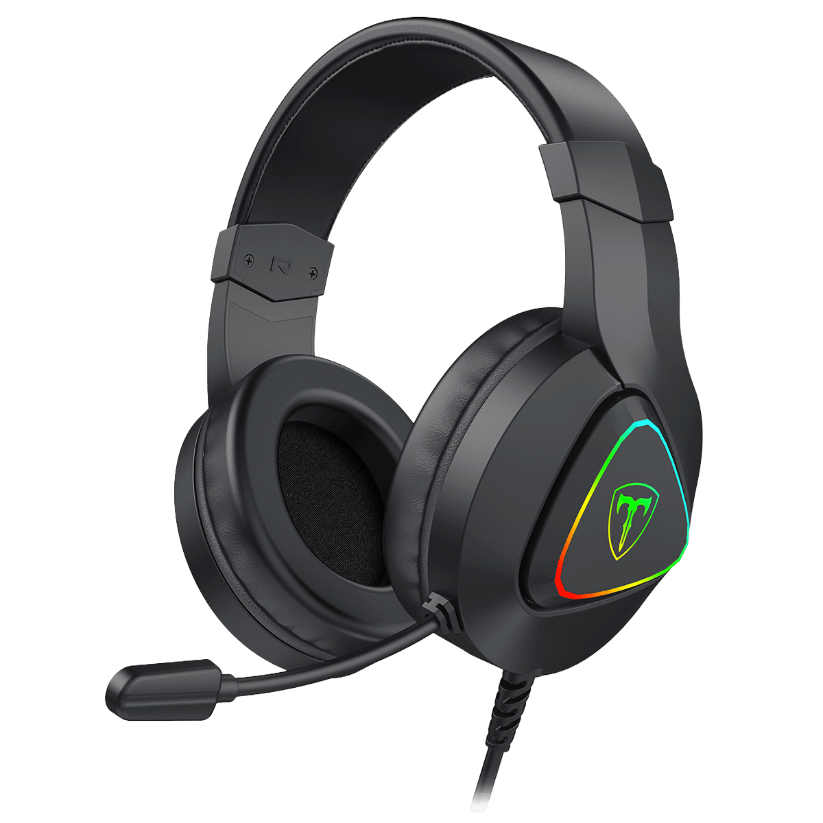 AURICULARES T-DAGGER AXLS T-RGH306 RGB 7.1 USB-A BLACK 0