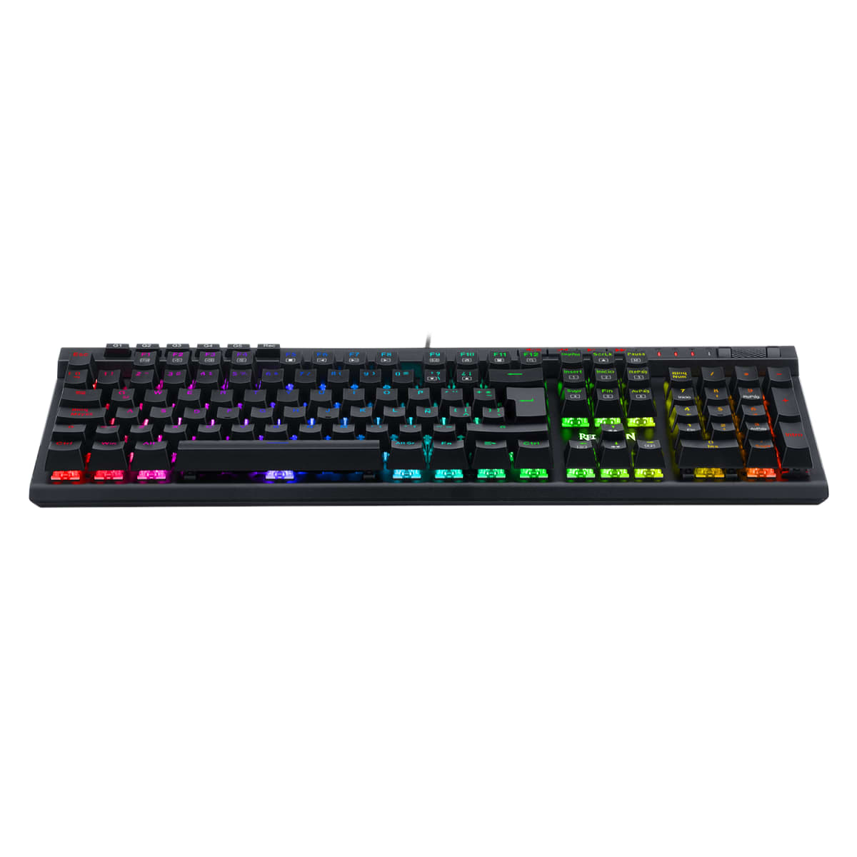 TECLADO OPTO MECANICO REDRAGON VATA PRO RGB (SW-MARRON) NEGRO4
