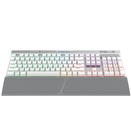 TECLADO MECANICO CORSAIR K70 MK.2 SE RAPIDFIRE RGB INGLES (SW-CHERRY MX SPEED)BLANCO3