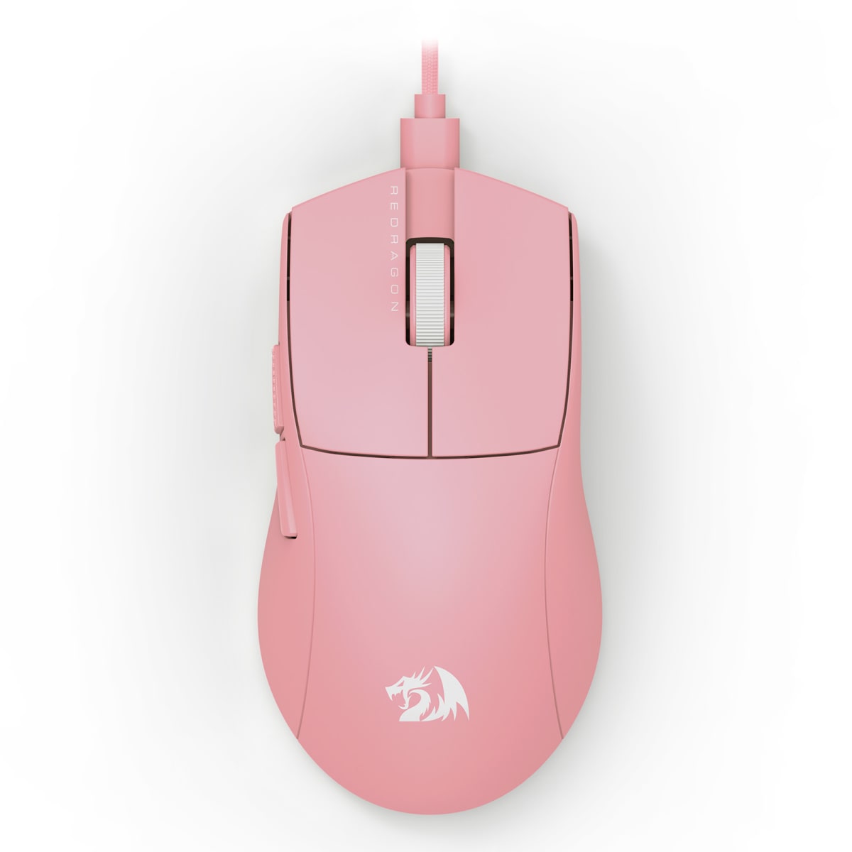 MOUSE REDRAGON K1NG M724P (1K HZ) ALAMBRICO 12.4KDPI ROSADO 0