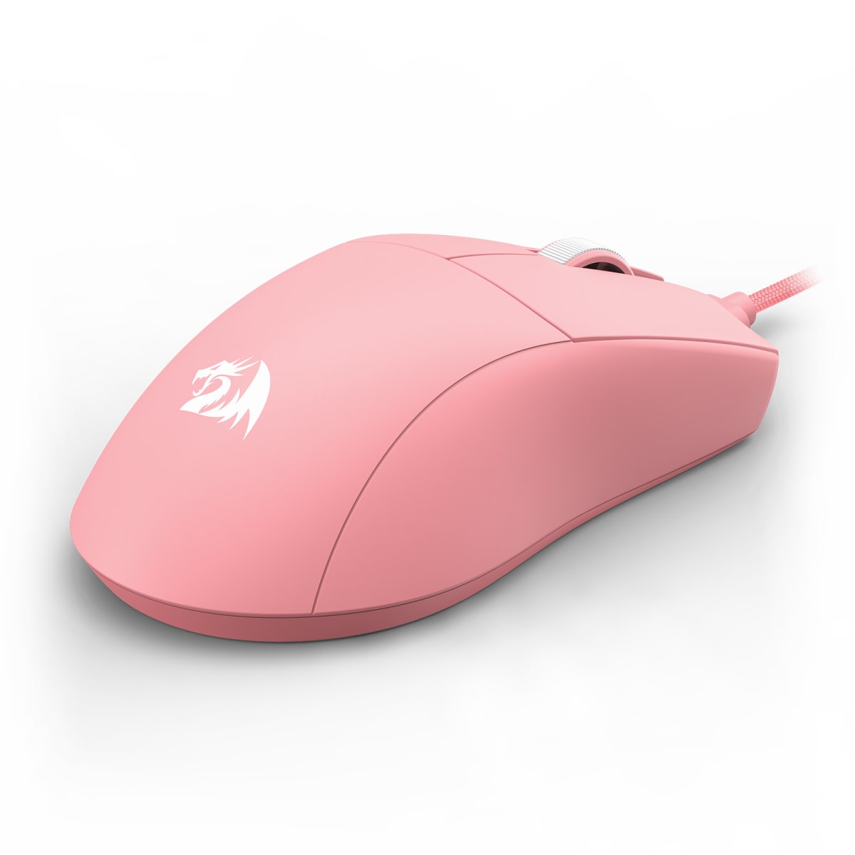 MOUSE REDRAGON K1NG M724P (1K HZ) ALAMBRICO 12.4KDPI ROSADO6