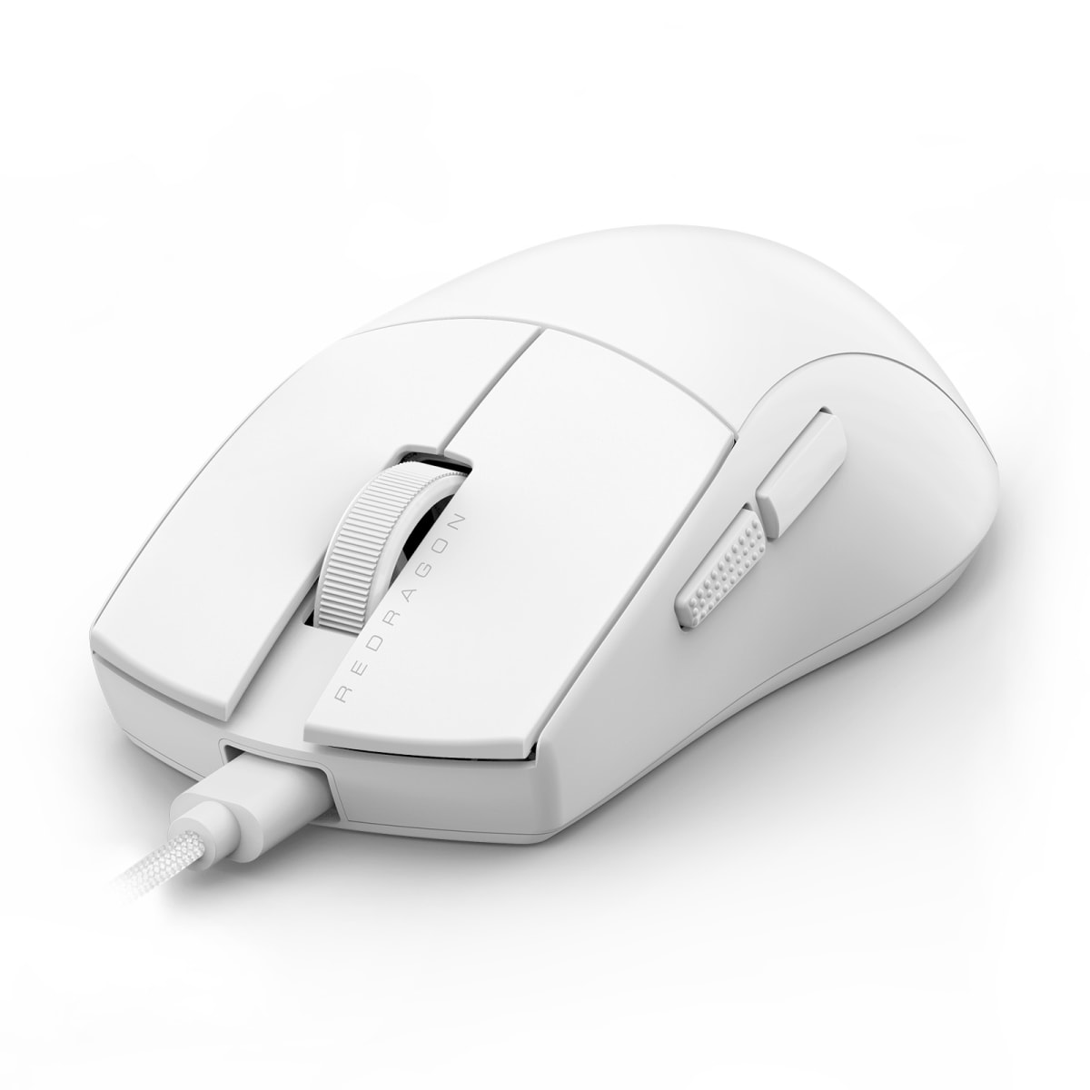 MOUSE REDRAGON K1NG M724W (1K HZ) ALAMBRICO 12.4KDPI BLANCO2