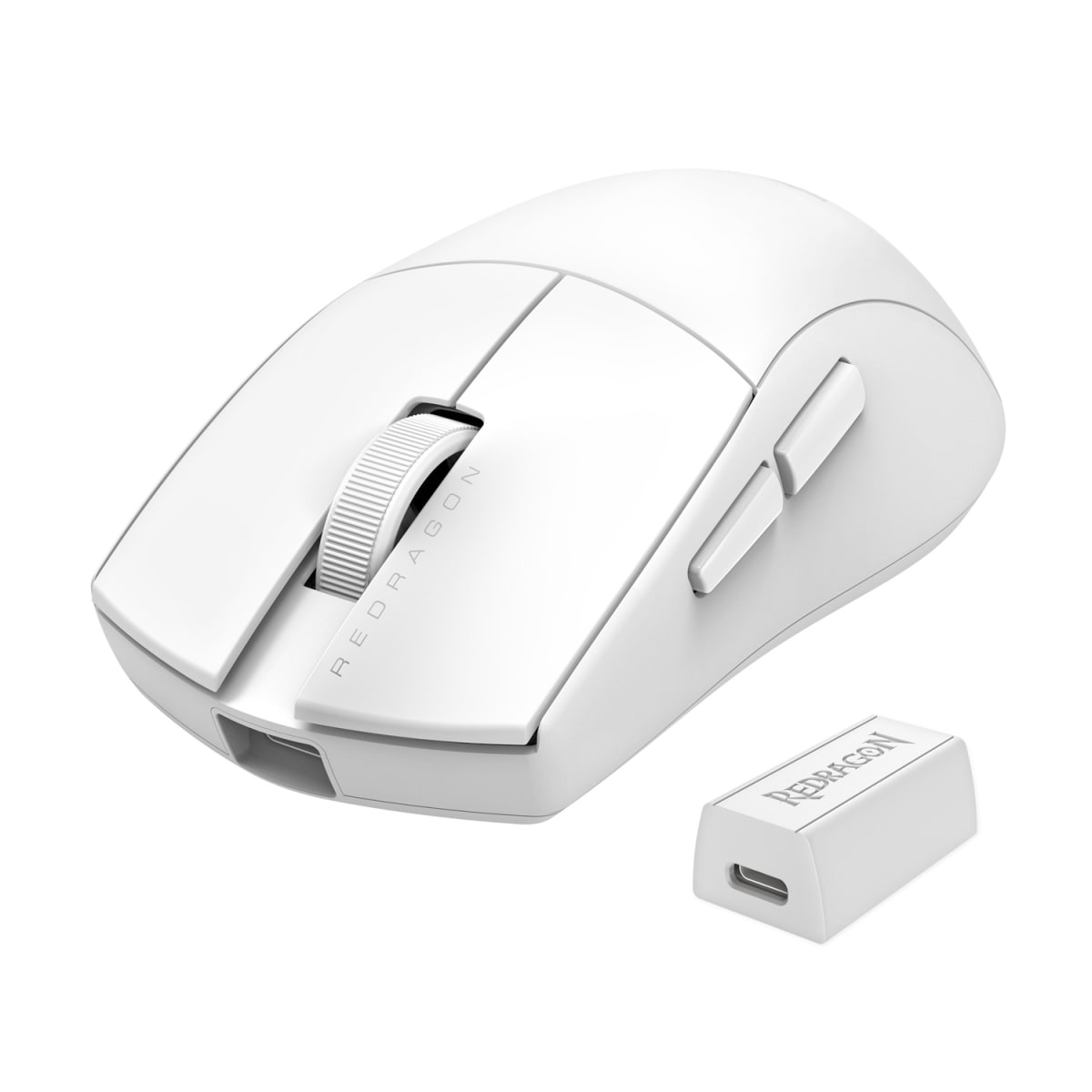 MOUSE REDRAGON K1NG PRO (4K HZ) INALAMBRICO USB 26KDPI BLANCO2