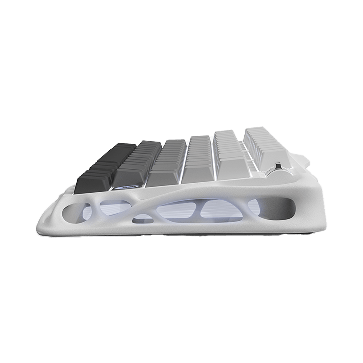 TECLADO MECANICO GRAVASTAR MERCURY K1 Inalambico Ingles GRADIENT WHITE5