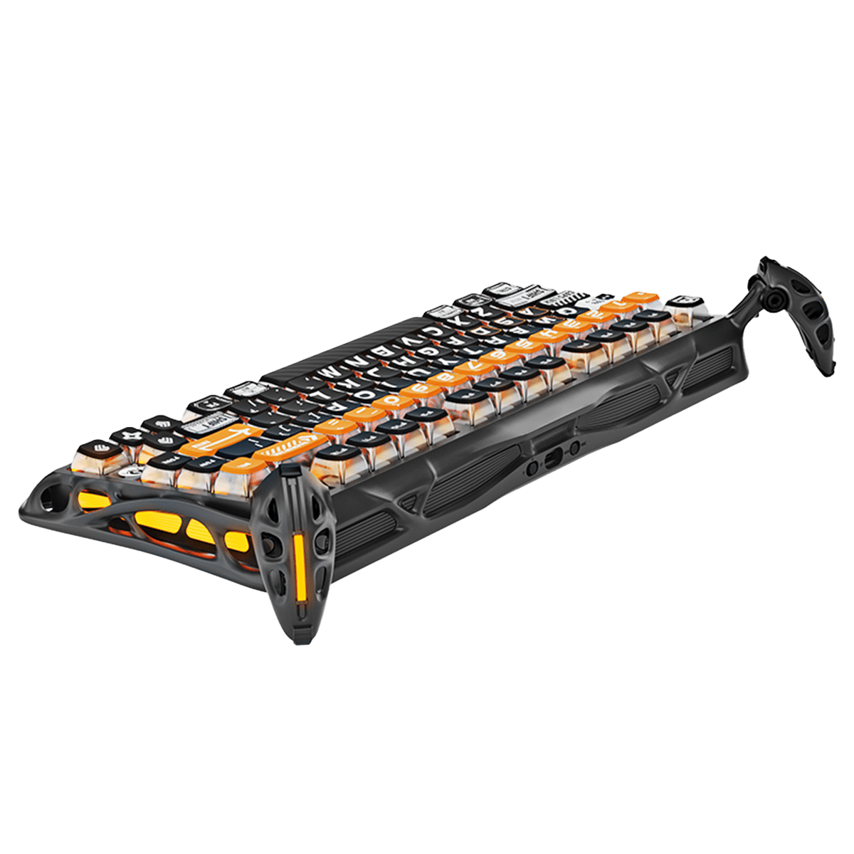 TECLADO MECANICO GRAVASTAR MERCURY K1 PRO RGB DONGLE 2.4 BT US2