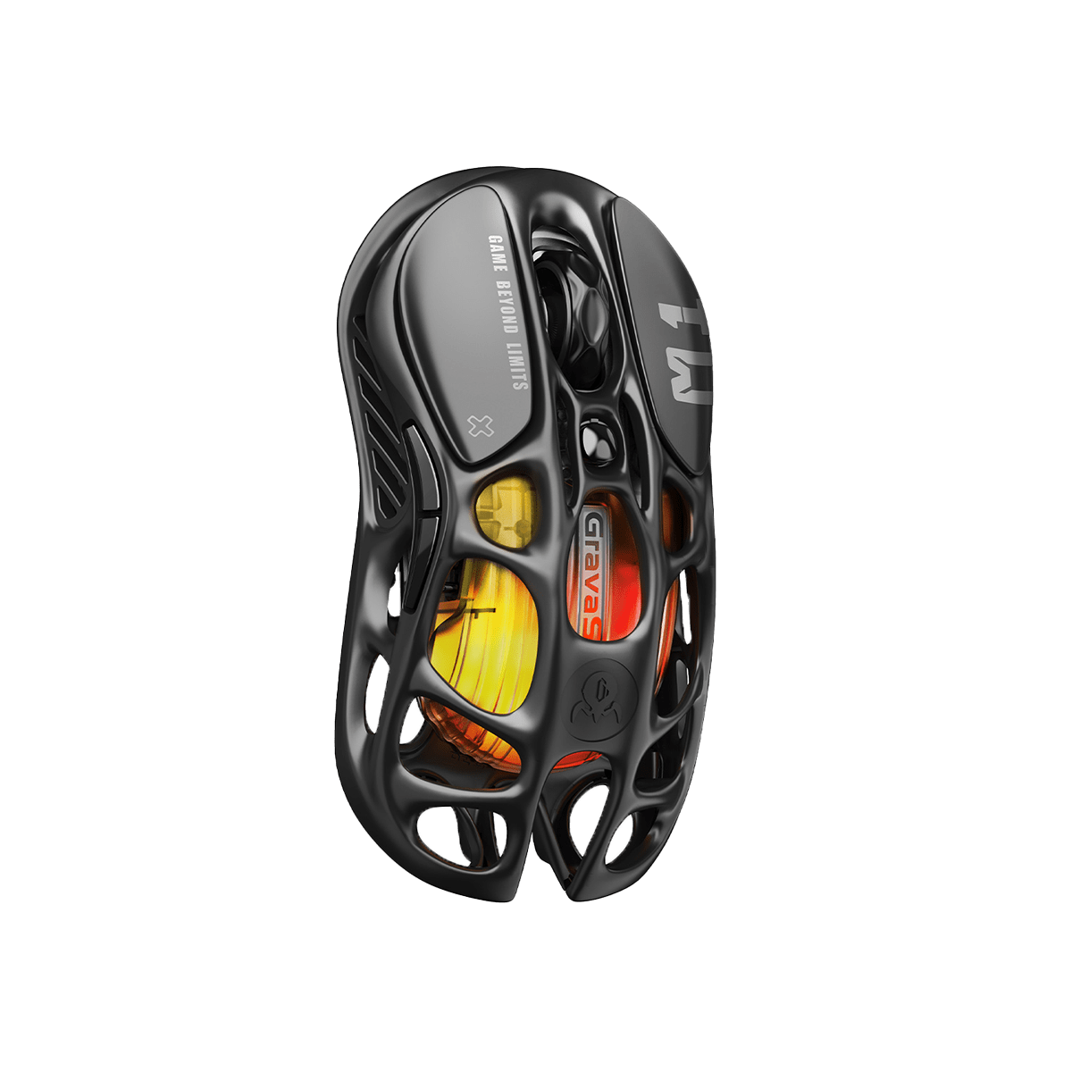 MOUSE GRAVASTAR MERCURY M2 Inalambrico STEALTH BLACK2