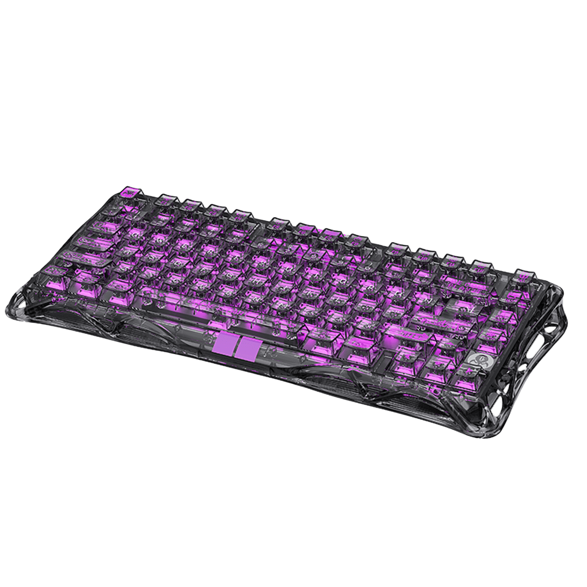 TECLADO MAGNETICO GRAVASTAR MERCURY V75 LITE HE ALAMBRICO (SW-HF MAGNETIC) - TRANSPARENT BLACK3
