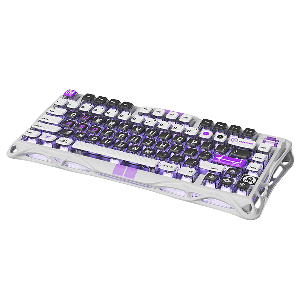 TECLADO MECANICO GRAVASTAR MERCURY V75 ALAMBRICO (SW-HF MAGNETIC) - MECHA GRAY3