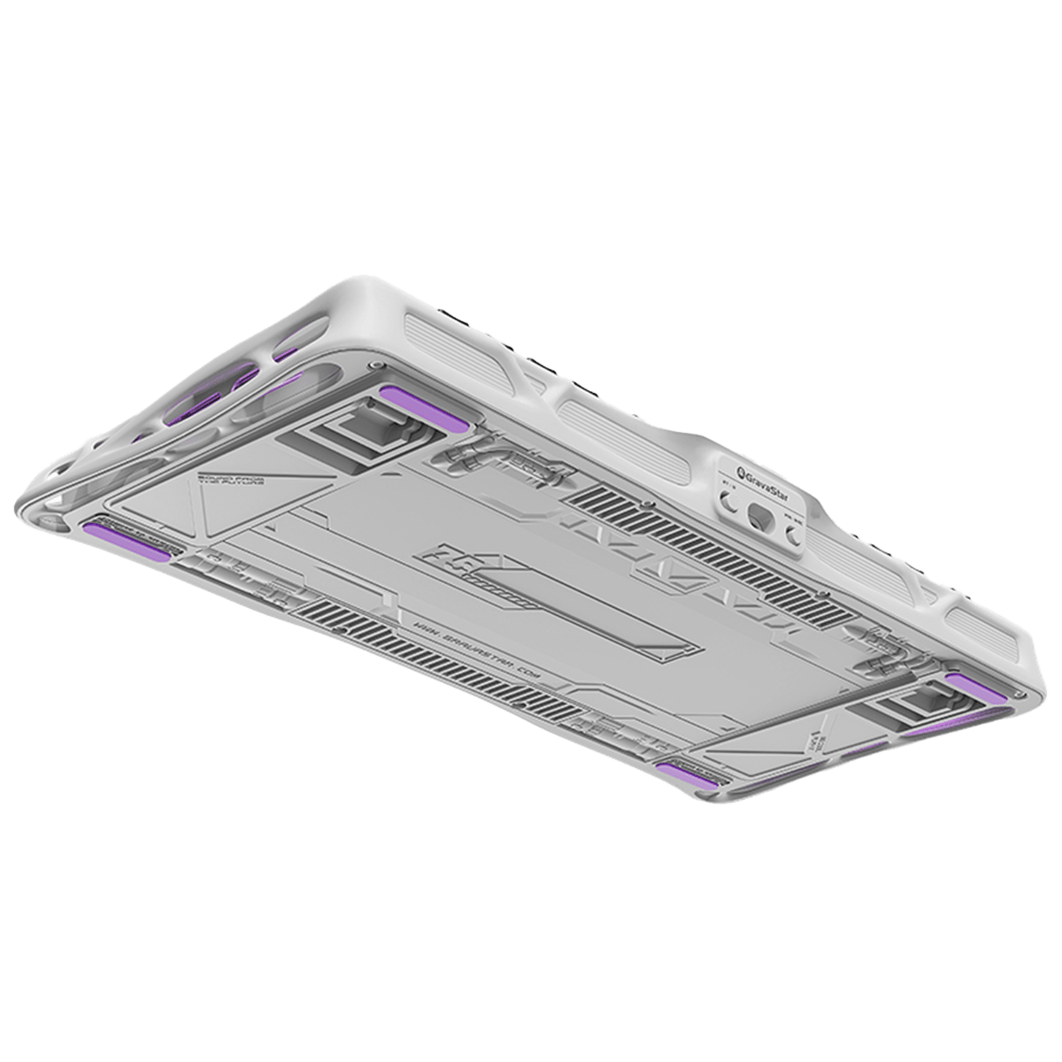 TECLADO MECANICO GRAVASTAR MERCURY V75 ALAMBRICO (SW-HF MAGNETIC) - MECHA GRAY4