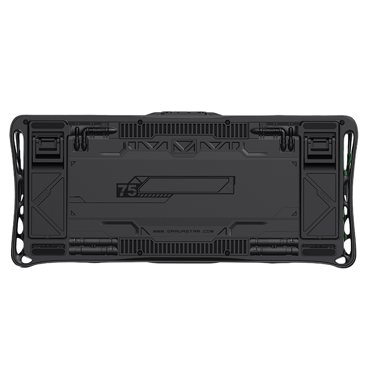 TECLADO MAGNETICO GRAVASTAR MERCURY HE V75 ALAMBRICO (SW-HF MAGNETIC) STEALTH BLACK5