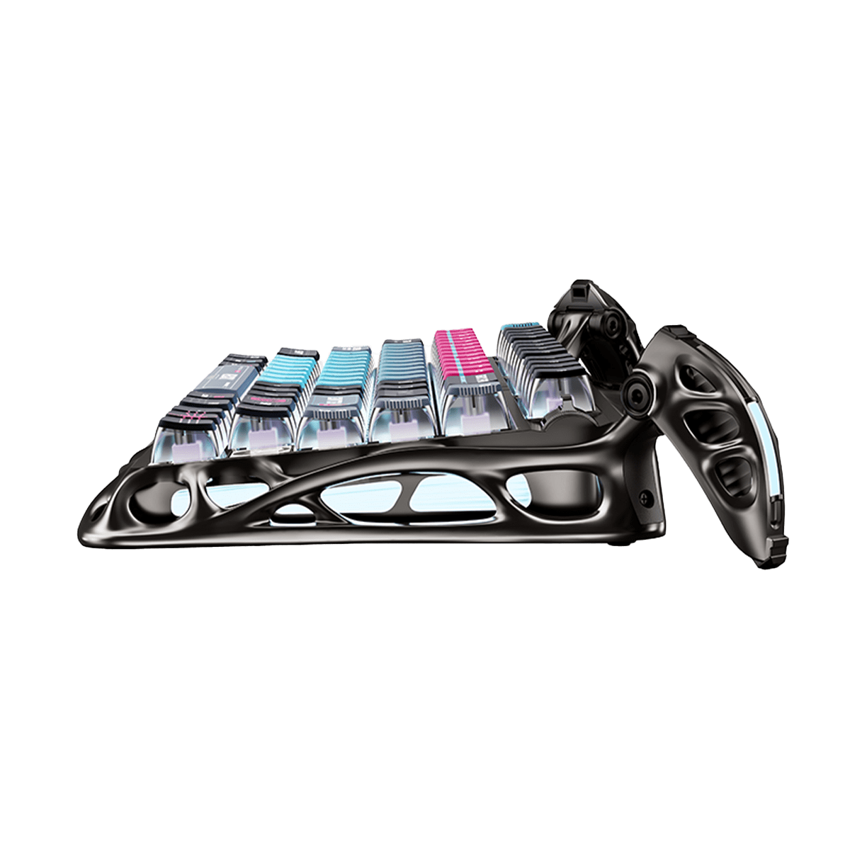 TECLADO MAGNETICO GRAVASTAR MERCURY V75 PRO HE Cableado Ingles (SW-HF MAGNETIC) CYBERPUNK6