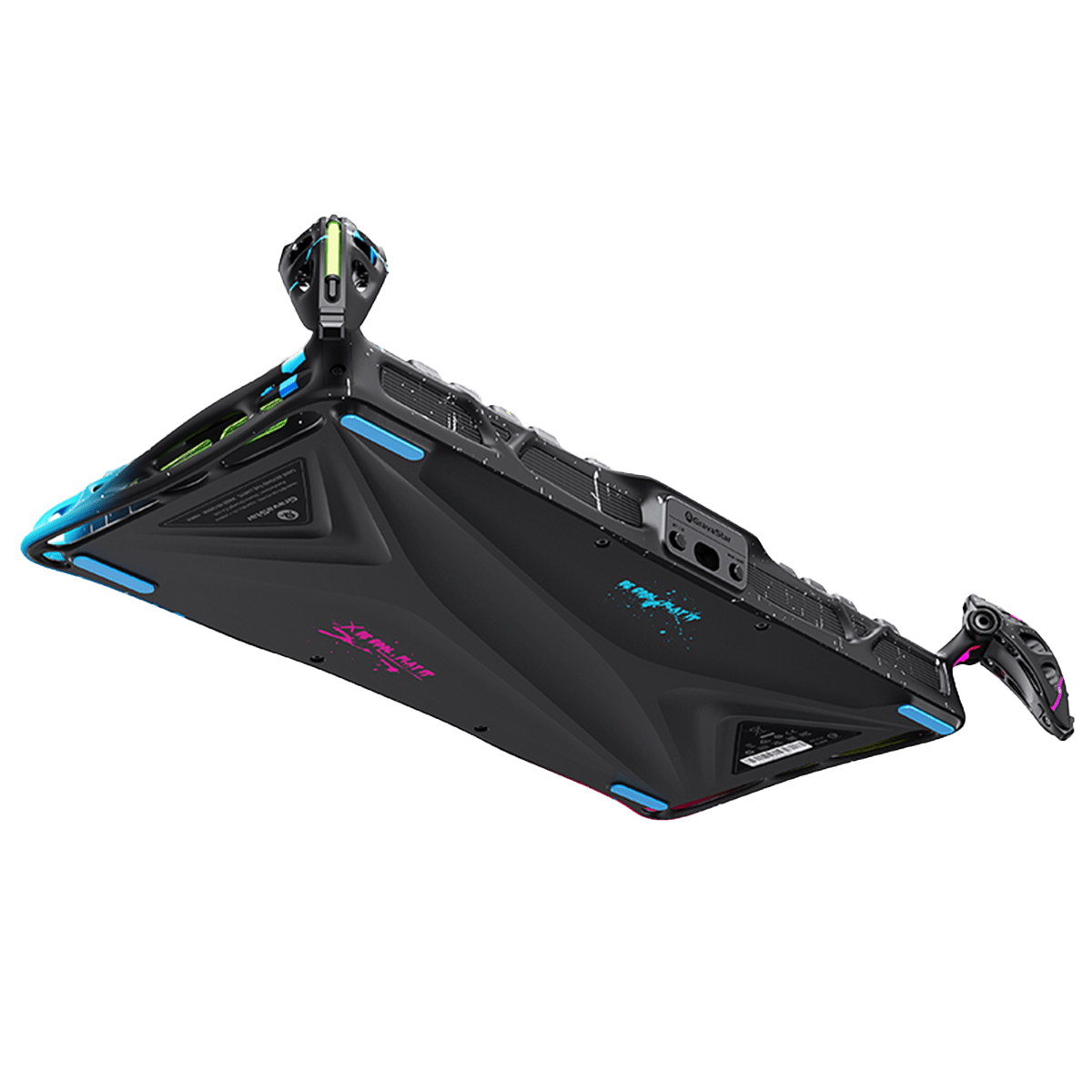 TECLADO MAGNETICO GRAVASTAR MERCURY V75 PRO HE (SW-HF MAGNETIC) Cableado Ingles NEON GRAFFITI4