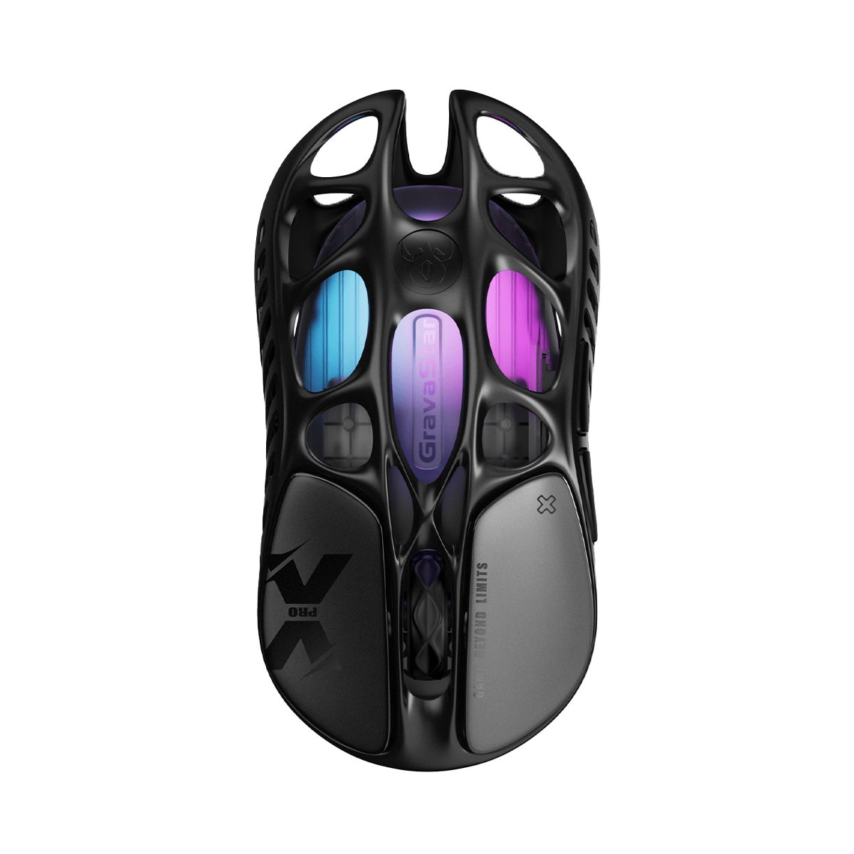 MOUSE GRAVASTAR MERCURY X PRO INALAMBRICO BT 8KHz 32KDPI GALAXY BLACK 0