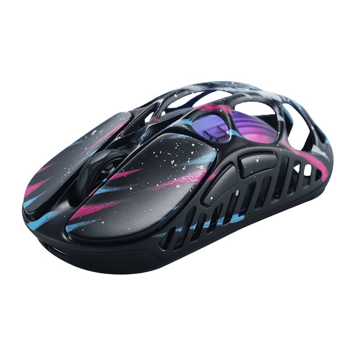 MOUSE GRAVASTAR MERCURY X PRO INALAMBRICO BT 8KHz 32KDPI NEON GRAFFITI EDICIÓN ESPECIAL3