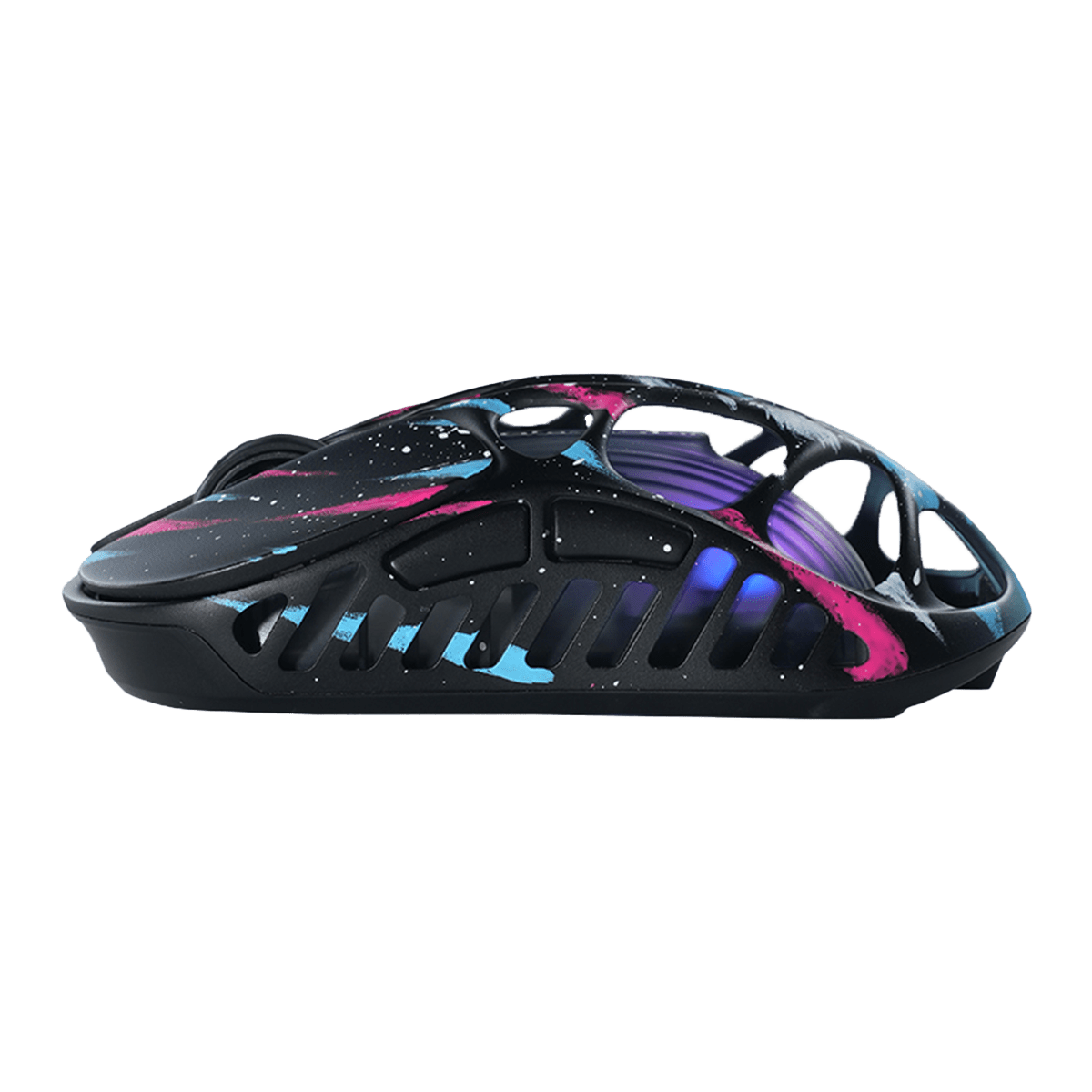 MOUSE GRAVASTAR MERCURY X PRO INALAMBRICO BT 8KHz 32KDPI NEON GRAFFITI EDICIÓN ESPECIAL5