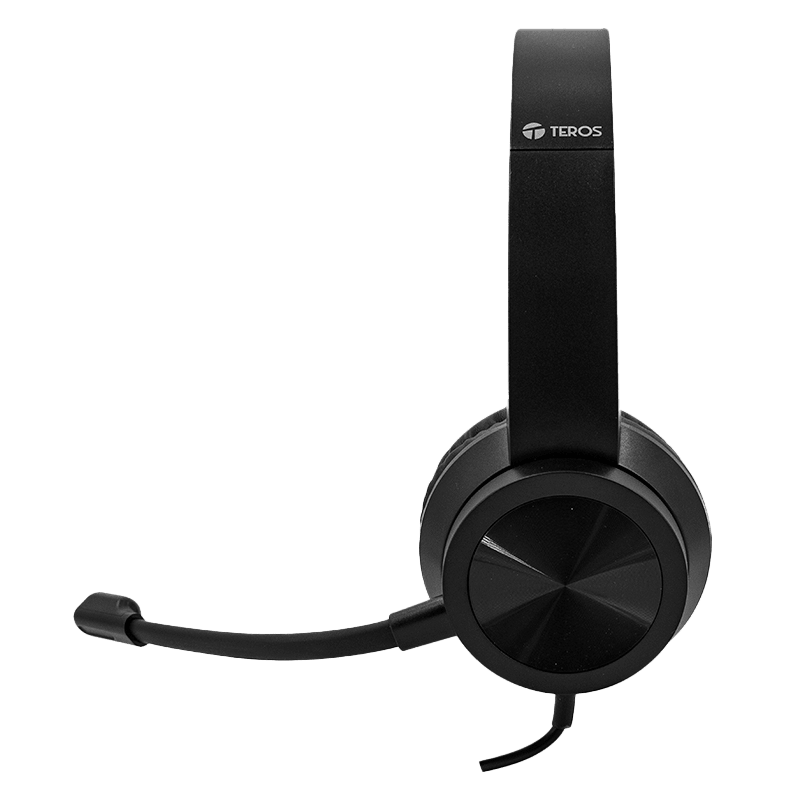AURICULARES TEROS TE-8037N USB-A NEGRO2