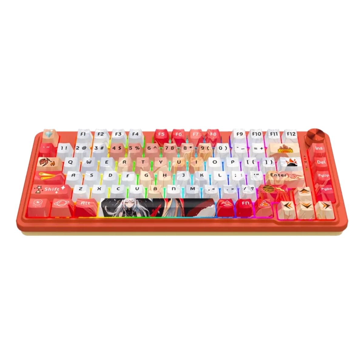 TECLADO MECANICO REDRAGON UCAL PRO RGB INALAMBRICO BT US (SW-HI-FI) ANIME2