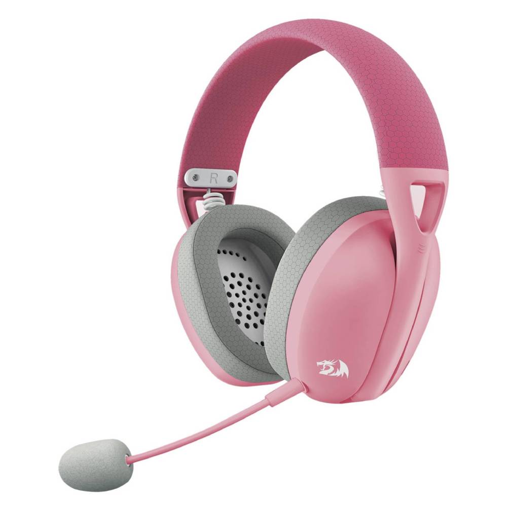 AURICULARES REDRAGON IRE H848 BLUETOOTH ROSADO 0
