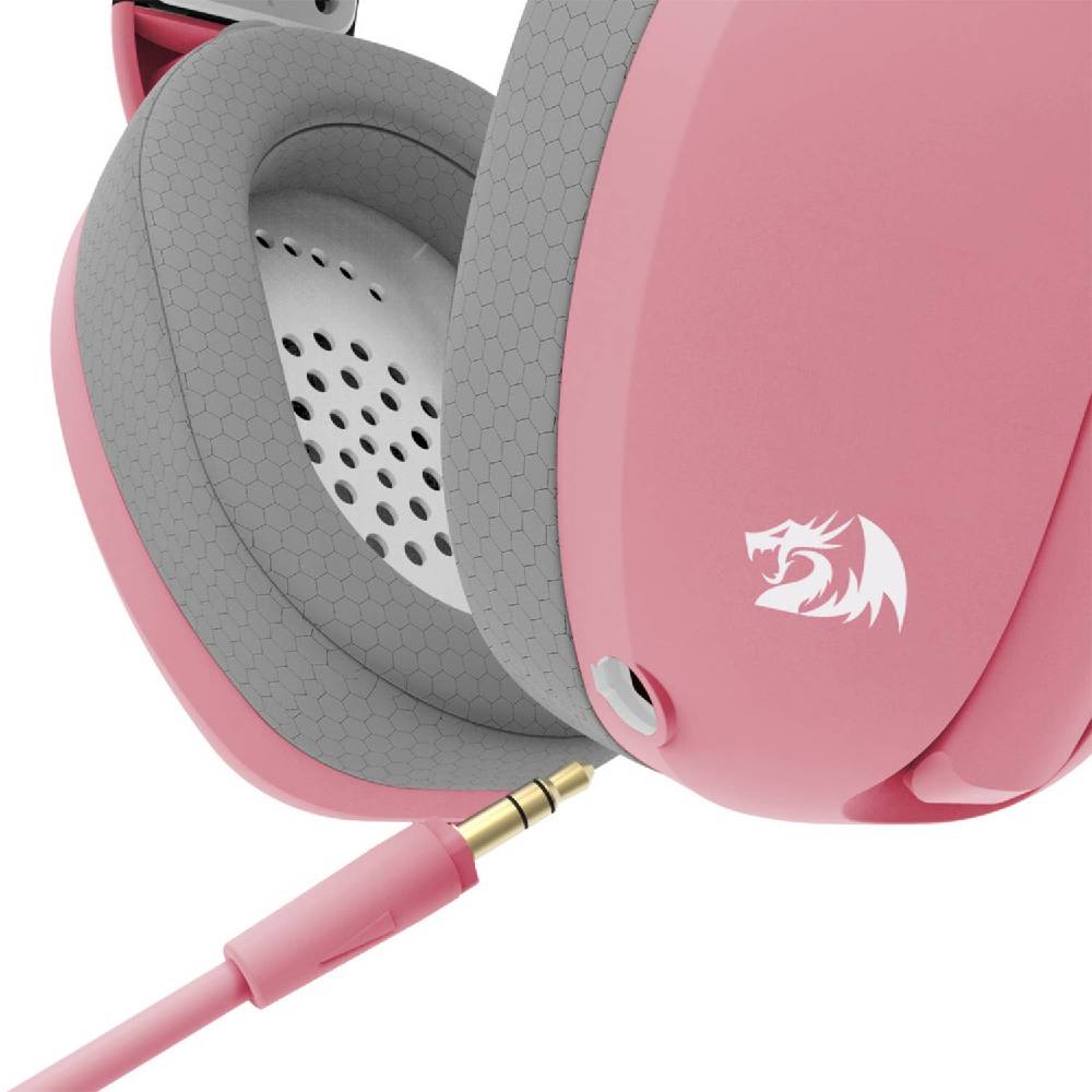 AURICULARES REDRAGON IRE H848 BLUETOOTH ROSADO4