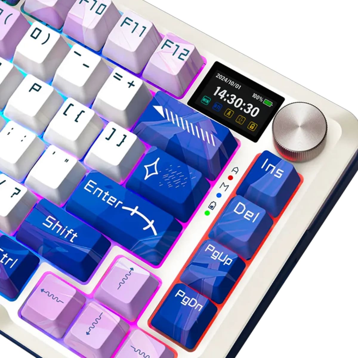 TECLADO MECANICO REDRAGON FLEKACT PRO RGB INALAMBRICO BT US (SW-LEOPARD) ANIME3